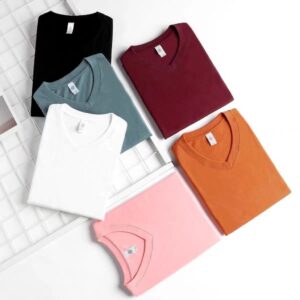 Cotton T-Shirt Combo | Combo Pack of 3 Unisex Fit Plus Size Solid Plain Tshirts